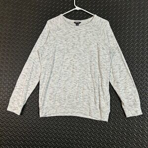 Buffalo David‎ Bitton Men's Gray Marled Long Sleeve Raglan T-Shirt Size Medium